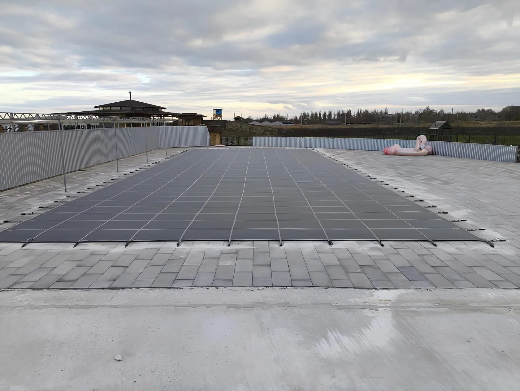 Защитное покрывало для бассейна в Томске